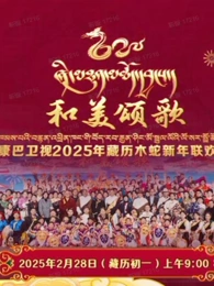 2025藏历木蛇新年联欢晚会海报
