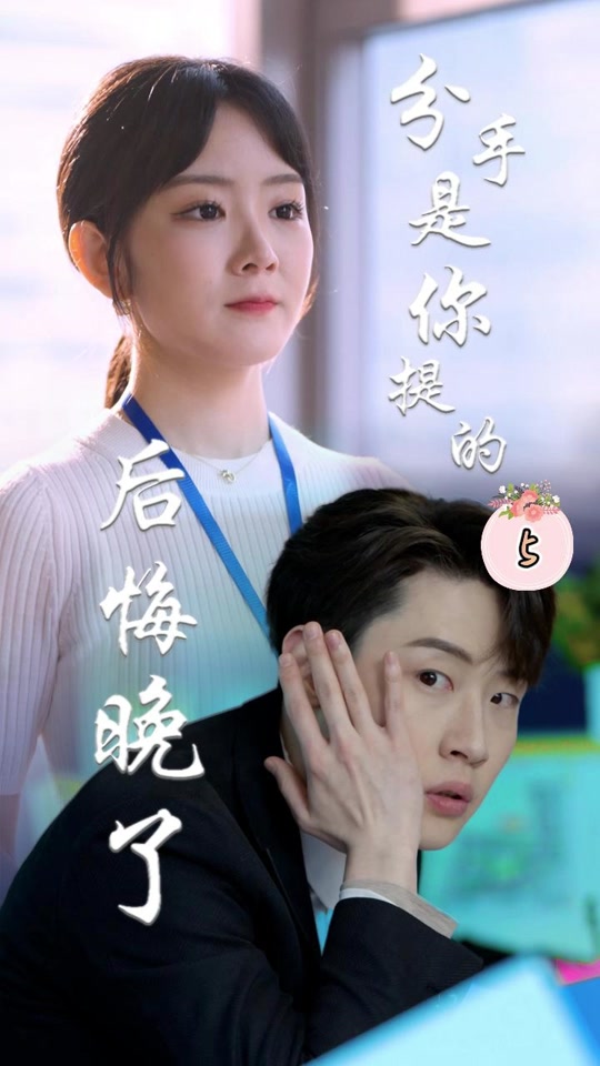 分手是你提的，后悔晚了海报
