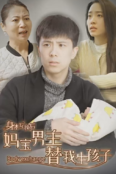 身体互换后妈宝男主替我生孩子海报