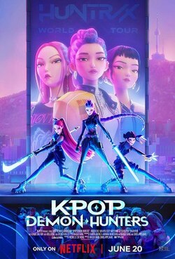 K-POP：猎魔女团海报